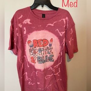 Red, White & Blue sublimation tee